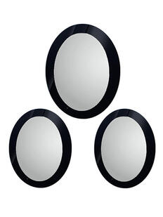 Set de 3 espejos ovalados