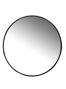 Espejo metálico circular