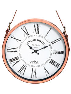 Reloj de pared con correa Ø38 cm.